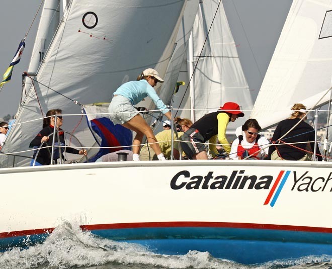 Samantha Treadwell, San Diego Yacht Club, finished third in the 2008 Linda Elias Memorial Women’s One Design Challenge and has commited to return in 2009 - Linda Elias Memorial Women’s One Design Challenge  © Rick Roberts 